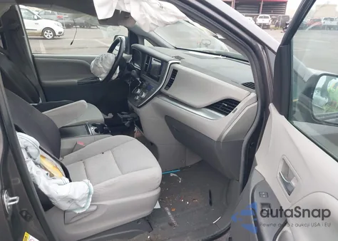 2016 Toyota Sienna Le 7 Passenger из США, поврежденный, VIN 5TDKK3DC3GS708985